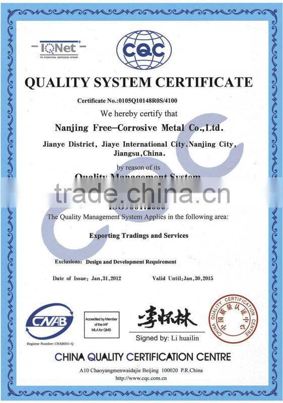 GH4145 alloy high pressure sheets