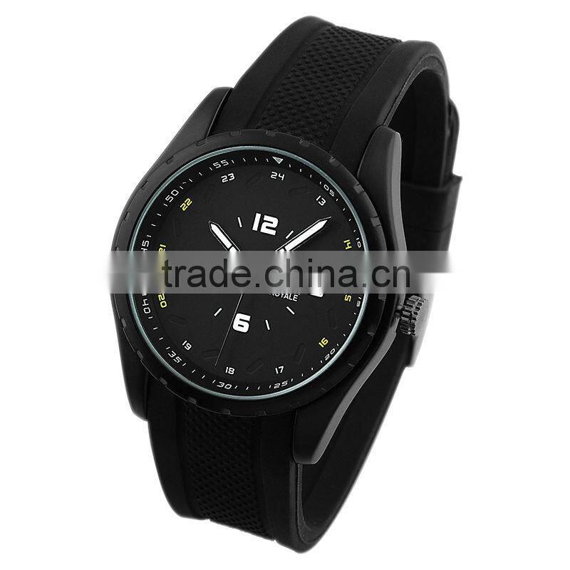 2014 TOP SALE Rubber Man Watch for Sports Military Watch Army Watch