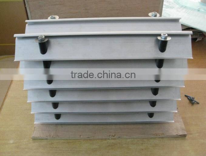 Aluminum profile for water retaining plate