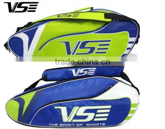 2016 Badminton racket bag sports bag suits to 3pcs,simple style