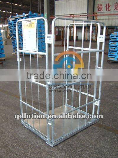 rolling cart, rolling cage cart, industrial rolling cart, warehouse rolling cart