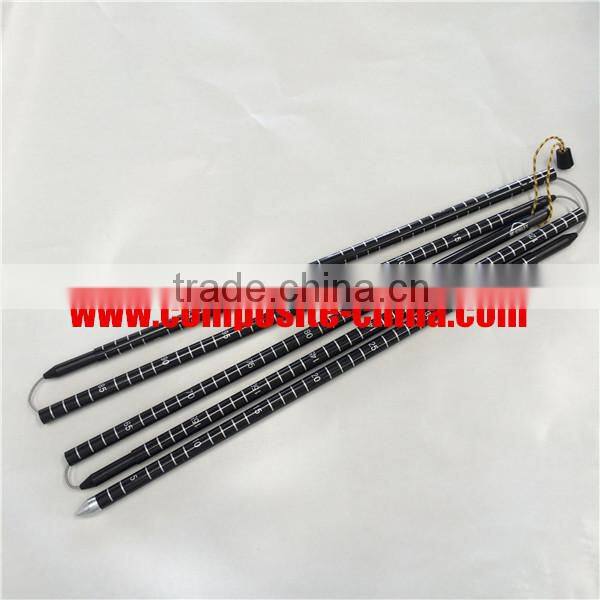 2m carbon fiber avalanche probe using for snow advanture customized avalanche probe