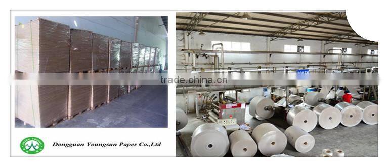 Wholesale 100% virgin wood pulp blue core paper/cardboard