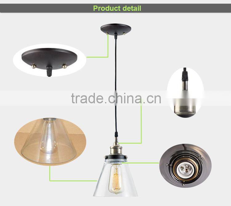 vintage industrial lamp 40W 110V 220v chandeliers & pendant lights ceiling lights