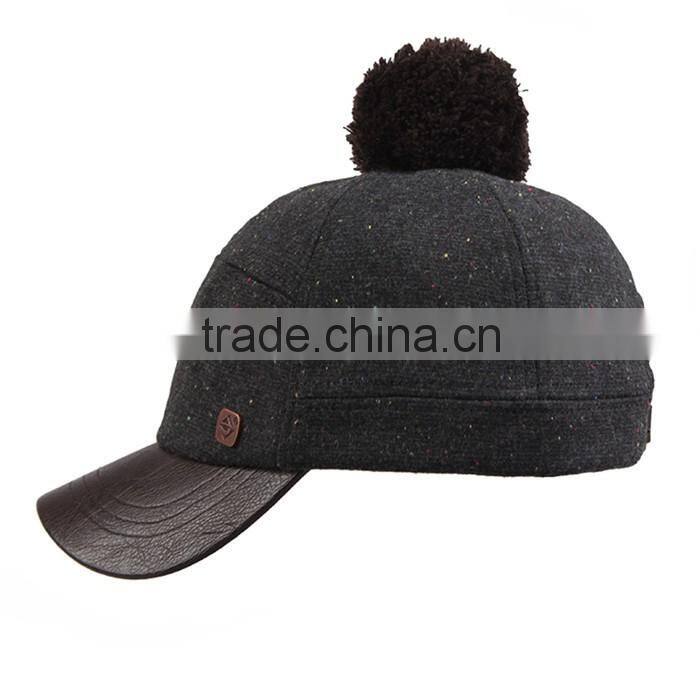 New design high quality custom baseball caps short bill top ball