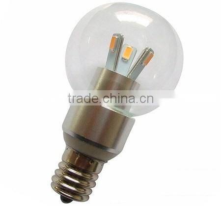 Top quality 3W led 5630SMD candle light, 3 watts led e12 bulb candle light with CE