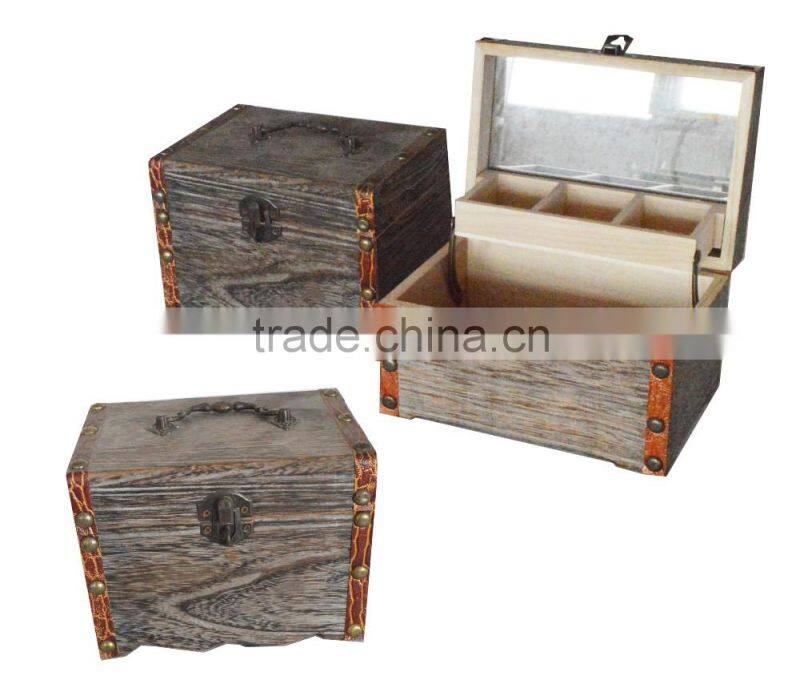 Holiday Gift Treasures Jewellery Wood Stash Box