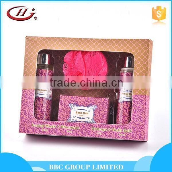 BBC lady Gift Sets Suit 002 Lovely women travel personal care natural bath gift sets