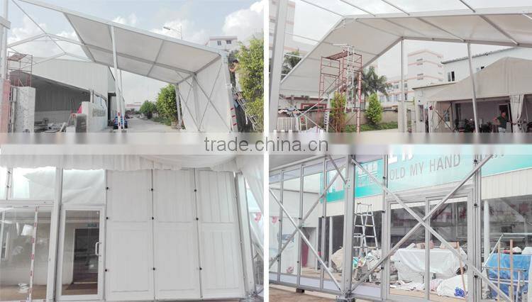 2016 New Design glass awnings canopies tent