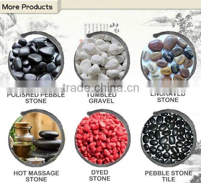 top quality natural red pebble stones