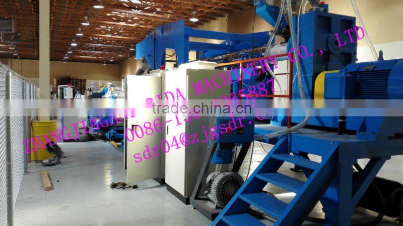 Plastic HDPE Geonets For Drainage Mat machine