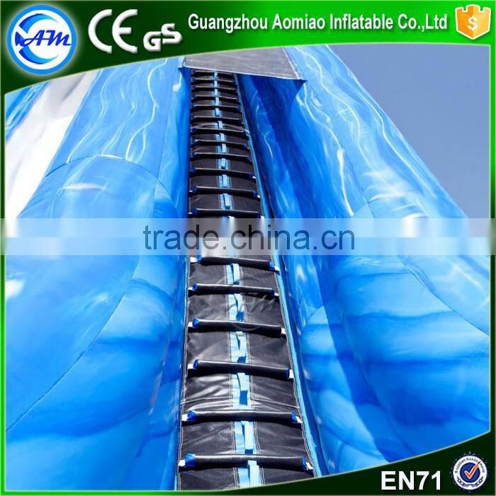 Water game equipment water slide manufacturer above ground pool water slide