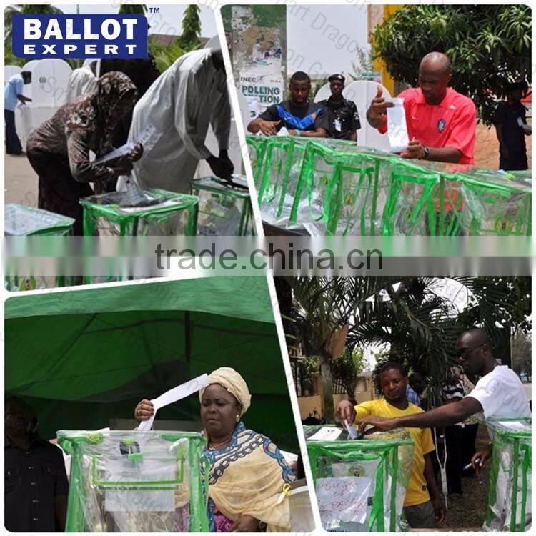 30L collapsible PVC ballot bag plastic pallet bag