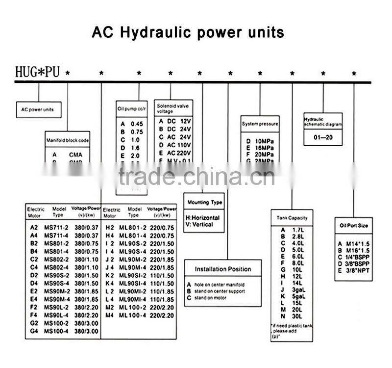 Customized Professional Hydraulic Pump Station