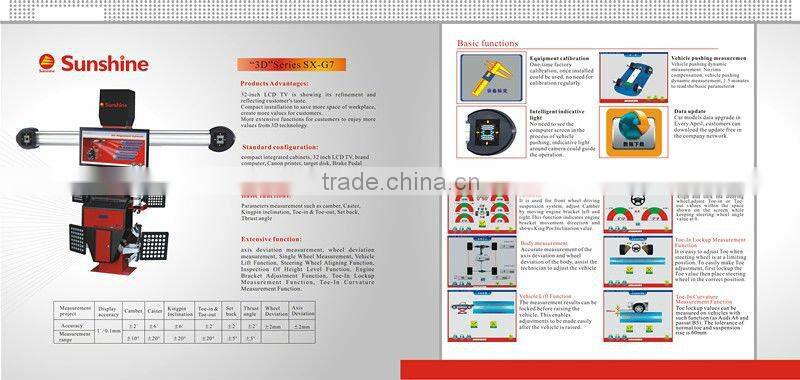 #Sunshine 3D wheel alignment,3D aligner