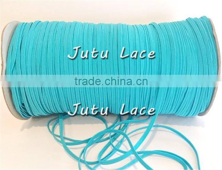 1/8''Thin Hair Skinny Elastic Trim - 29 Solid Colors Elastic For Hair Accessories foe