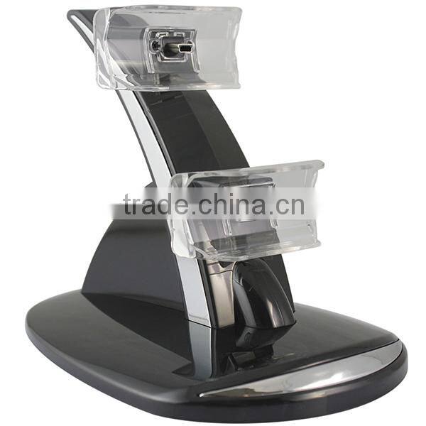 Dual Dock Station Stand Charger For PS3 Controller