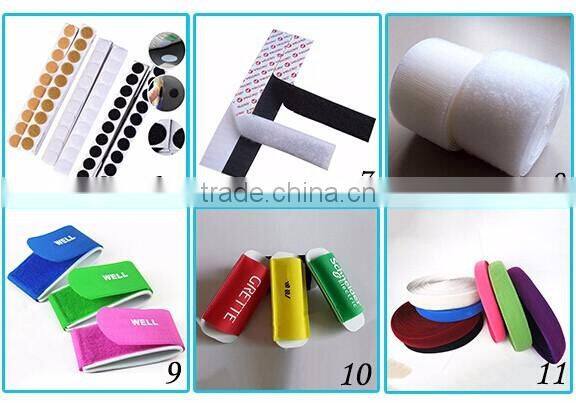 Fashion hair accessories customize hook and loop tape hair roller