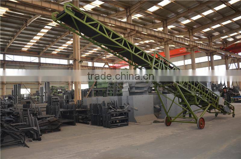 B500mm mobile conveyor,removal belt conveyor with capacity 60tph,Length20M mobile conveyor