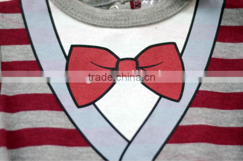 100% Cotton Newborn Elegant Baby Clothing Gift Set Red Pinstripe Suit Infant Boys Clothing "11"