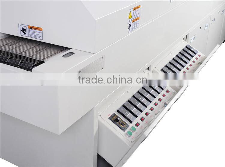 A6 6 Zones Lead Free Reflow Solder Oven for PCB Soldering