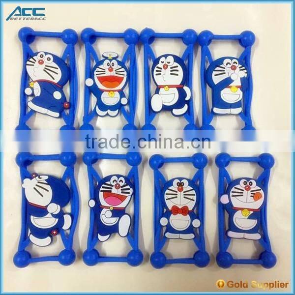 Customized Colorful Universal Silicon Bumper Case Holder