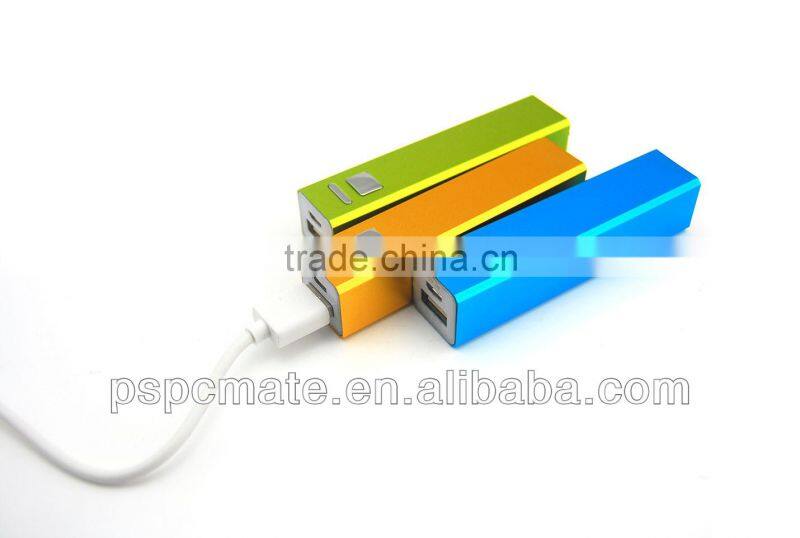 Easily carry name card power bank 2600 for Samsung smartphone