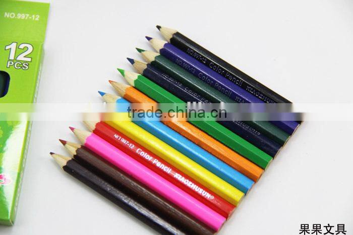 HB color pencil , short neon color pencil