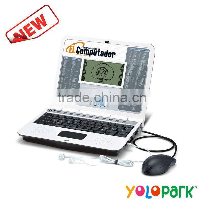 kid computer for sale French & English Learning Machine with Mouse Toy,french comptuter