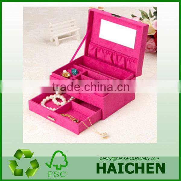 Elegent Custom Made Wooden Box for Jewelry