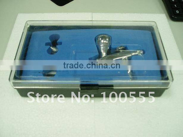 NEW 0.3mm DUAL-ACTION AIRBRUSH GUN GRAVITY PAINT TATTOO (PR-206)