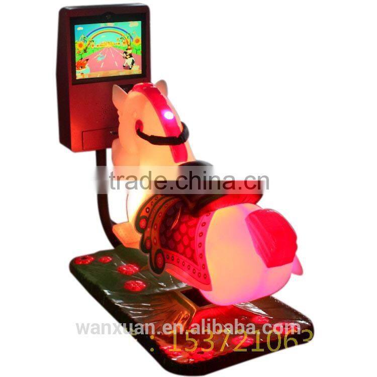 2014 newest indoor kiddie ride coin operate swing machine