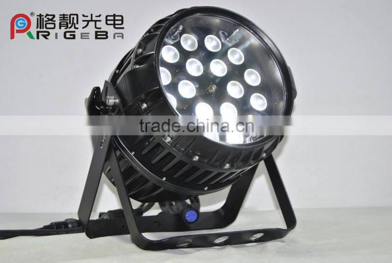 High Power LED 18x10w 4IN1 RGBW high lumen led par Zoom