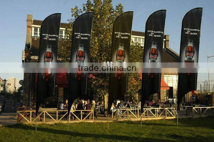 Promotional Full Color Backdrop Advertising Flag Display Banner