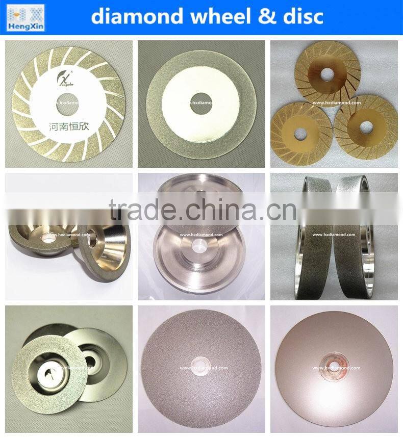 made in china factory price electroplated diamond disc for carbide diamond grinding disc for carbide