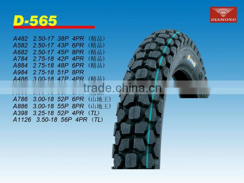 110/90-16 59P 4PR DIAMOND brand motorcycle tire