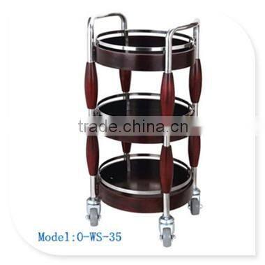 natural wine car yiyongjia luxury wine liquor trolley cart stainless steel meat trolley