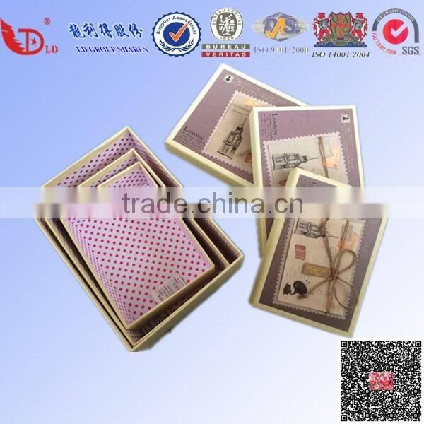 2016 New fashion wood keepsake box eco-friendly wooden gift box