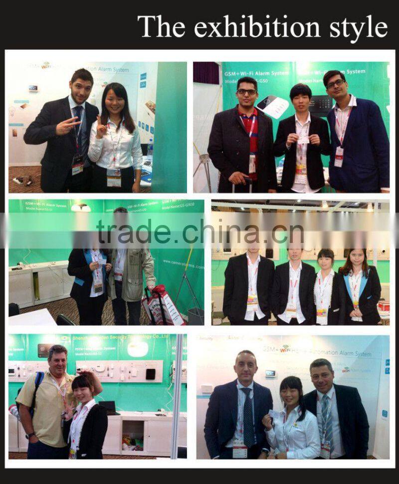 Wireless GSM Alarm home Automation Security System with RFID card and Touch Keypad