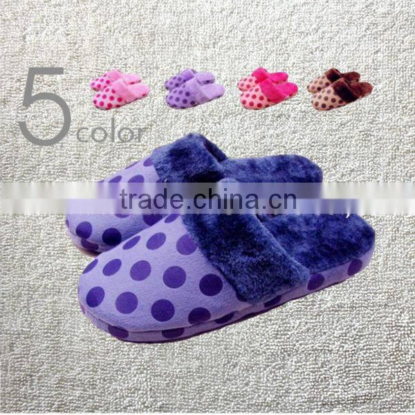 2014 women's winter slippers sweet heart Love cartoon butterfly slippers home flats indoor floor cotton padded shoes