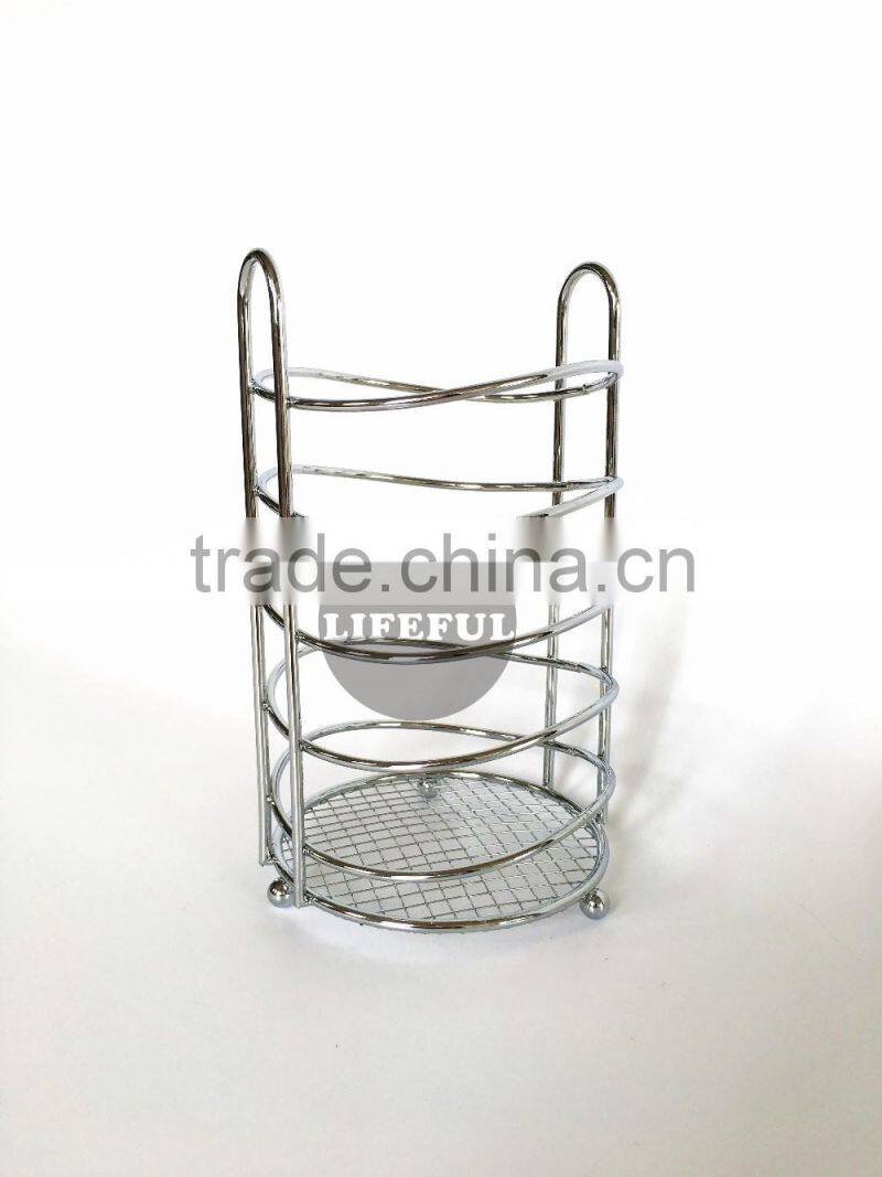 Utensil Rack Chrome Finished