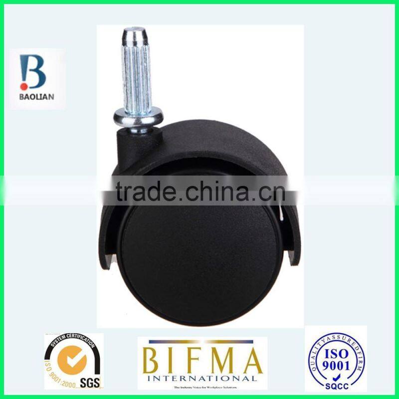 Cheap durable 30mm nylon swivel light-duty caster for furniture