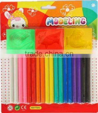 Non toxic colors plastine modeling clay