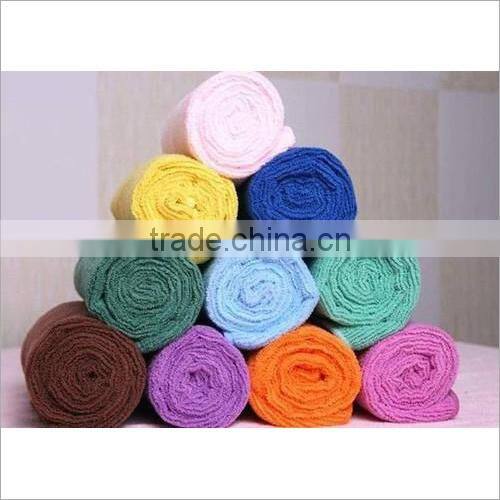 Weft knitted pearl microfiber 300gsm