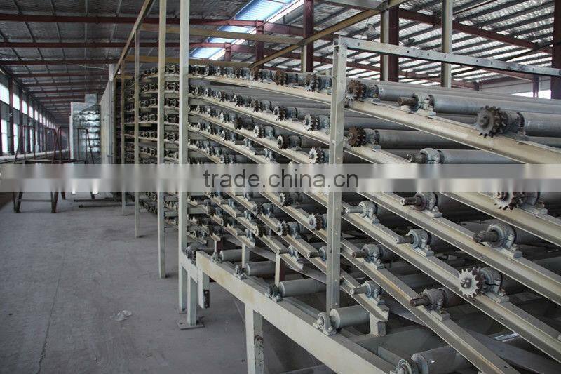 Paper faced gypsum board production line