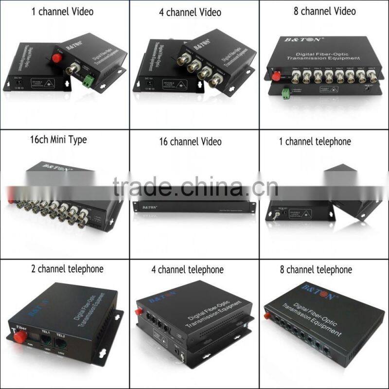 Factory high quality telephone fiber optic converter