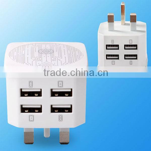 2016 NewStyle Factory Price. 4.2A Electric Travel Wall Charger Usb ,Smart Mobile Charger