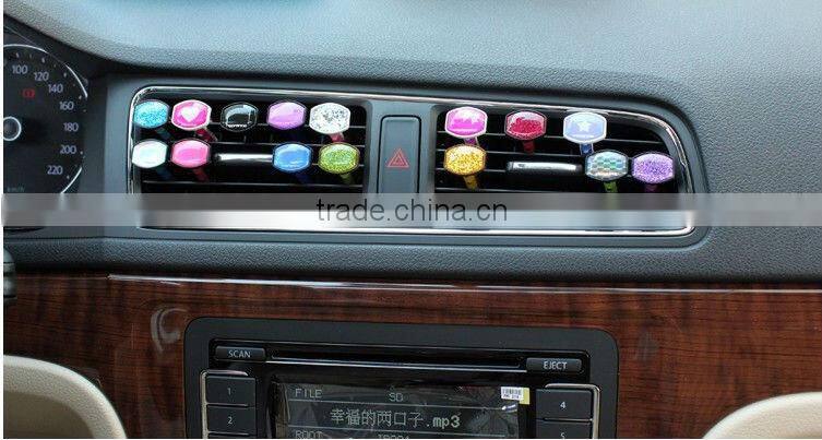 2015 aroma car perfume for air condition vent freshener