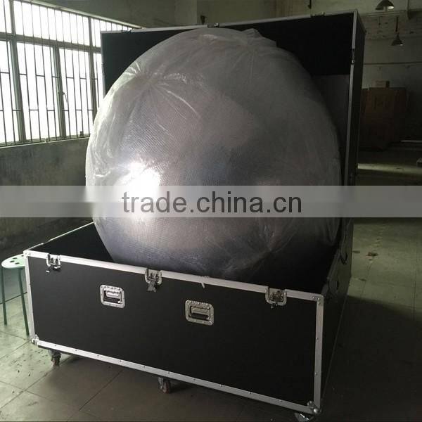 custom amphibious aluminum flight case large size dj table flight case