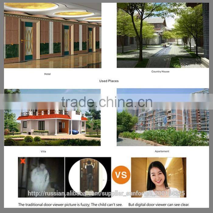 Supplier lithium battery digital door peephole viewer for apartment